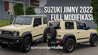 SUZUKI JIMNY 4X4 2022 MODIFIKASI MANIS ALA EUROHAUZ [upl. by Ecneitap734]