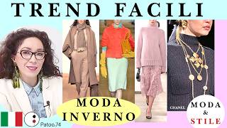 NEL TUO ARMADIO TENDENZE MODA INVERNO 202425 CHE SONO ANCORA GIUSTE in STILE Patoo74 fall fashion [upl. by Petty]