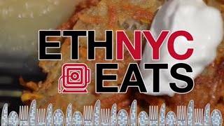 Making Latkes  EthNYC Eats [upl. by Schoenburg]