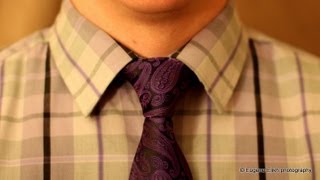 How to tie a tie  made simple Half  Windsor Knot [upl. by Searcy]