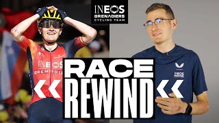 Race Rewind Carlos Rodriguez  Tour de France 2023  Stage 14 [upl. by Avrom]