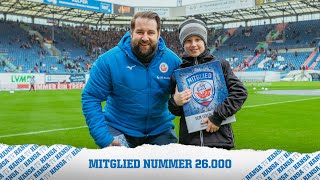 Oscar aus Pütte ist unser Mitglied Nummer 26000  Wir sind Hansa🔵⚪❤ [upl. by Nalaf]