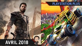 PlayStation Plus Avril 2018  Présentation des jeux PS Plus [upl. by Bat]