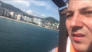 PARASAILING IN ACAPULCO MEXICO [upl. by Assylla]