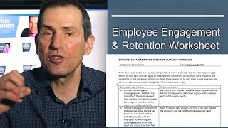 Employee Engagement and Retention Worksheet [upl. by Noemis]