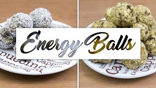 PROSTE ZDROWE SŁODYCZE  ENERGY BALLS  FIT  PRZEPIS  Blogodynka [upl. by Sirrad530]