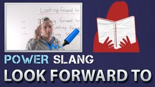 Improve Spoken English Lesson  Slang  5  Looking Forward To [upl. by Seditsira958]