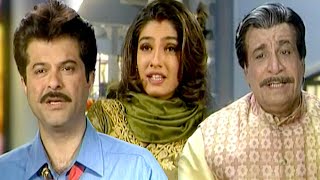 Making Of Gharwali Baharwali 1998  Anil Kapoor Kader Khan Raveena Rambha [upl. by Cherye698]