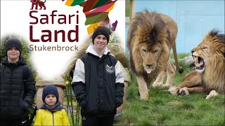 Safari Land Stukenbrock  Hier laufen Löwen und Tiger vor dem Auto Erlebnispark [upl. by Raval949]