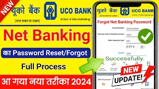 How to Reset Uco bank net banking Password  Uco Bank Password Forgot  Forget Password Uco Bank [upl. by Eledoya498]