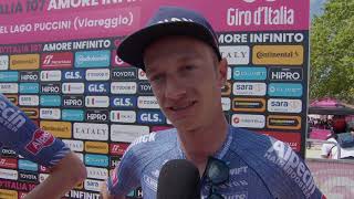 Quinten Hermans  Interview at the start  Stage 6  Giro dItalia 2024 [upl. by Flor]