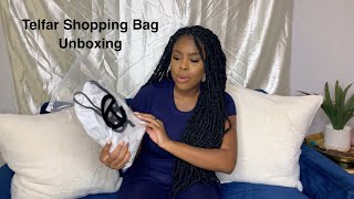 Telfar Shopping Bag Unboxing [upl. by Nnylharas]