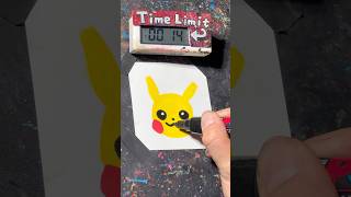 【ASMR】Drawing Pikachu in 40 Sec [upl. by Nyleek]