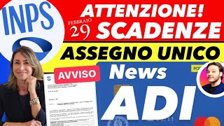 ULTIM’ORA INPS🔴 ASSEGNO DI INCLUSIONE 👉 AUU ✅ SCADENZA ISEE DSU 🚨 DOMANDE SOSPESE [upl. by Natika97]