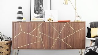 Midcentury Modern IKEA Hack Sideboard [upl. by Werdn248]