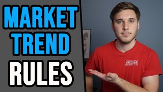 How To Determine The Market Trend  Trading Rules Part 1 [upl. by Eiggam895]