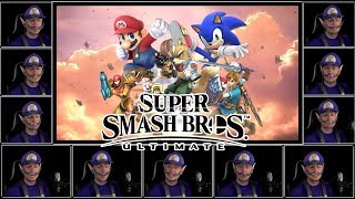 Lifelight Acapella Cover  Super Smash Bros Ultimate Main Theme w Lyrics [upl. by Ferrigno112]