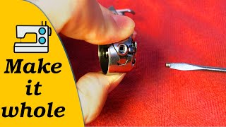 Help My bobbin case just fell apart Bobbin case assembly the easy way shorts [upl. by Ardith100]