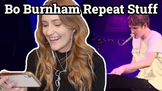 Basic White Girl Reacts To Bo Burnham  Repeat Stuff [upl. by Anialed]