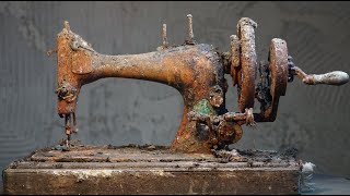 1894 SINGER Sewing Machine Restoration [upl. by Viafore150]