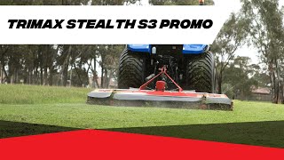 Trimax Stealth S3 Rotary Mower [upl. by Ikiv]