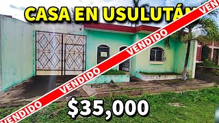 LINDA CASA de 35000 en USULUTAN El Salvador ¡a 5 minutos del centro [upl. by Kilam]