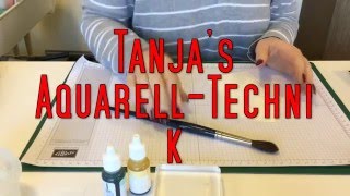 Tanjas Aquarell Technik [upl. by Sheilah]