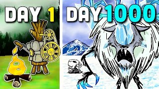 I Survived 1000 Days of Dont Starve Together [upl. by Notxam455]