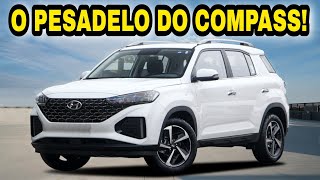 NOVO HYUNDAI IX35 2024 É O MAIOR PESADELO DO JEEP COMPASS [upl. by Brahear]