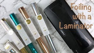 How To Foiling with a Laminator [upl. by Floro]