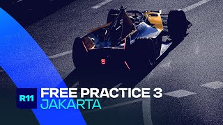 2023 Gulavit Jakarta EPrix  Round 11  Free Practice 3 [upl. by Reppiks]