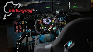 LMP2 Oreca a lap around Nordschleife  LMP Pro DIY steering wheel [upl. by Rednasyl]