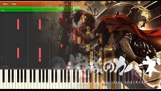 Koutetsujou no Kabaneri ED quotnineliequot Navarone Boo Piano Sheets  Midi [upl. by Eidaj853]