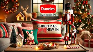 CHRISTMAS HAS ARRIVED AT DUNELM‼️🤩 PLUS AN AUTUMN SALE 🤯 Shop With Me 🥰 NEW IN 2024 😍 [upl. by Fredericka]