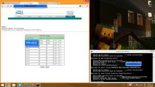 Como abrir los puertos de tu modem para Minecraft CiscoMegacable [upl. by Eidua]