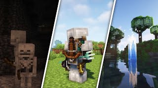 Top 10 Minecraft Graphics amp Animations Mods 119  June 2022 [upl. by Eirual662]