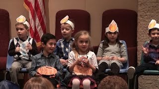 I Throw My Latkes In The Air Sometimes  4yearold Preschoolers Chanukah Song [upl. by Owades887]