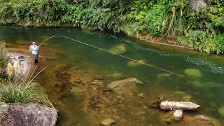 INCREDIBLE Fly Fishing on one of the BEST Trout Rivers in the World [upl. by Ylluz]