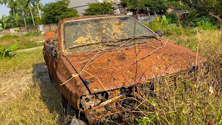 Restoration BMW convertible car  Restoring Old car up BMW Roadster BMWVR 2 [upl. by Allets]