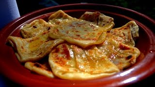 Crepe Marocaine Msemen Sans Semoule [upl. by Nodnarbal]