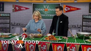 Martha Stewart cooks up a Super Bowl feast – get her recipes [upl. by Mireielle]