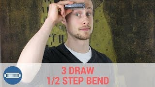 Awesome trick to play the 3 draw half step bend in tune  Harmonica Lesson [upl. by Terchie]