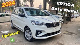 Updated✅ Maruti Ertiga LXI 2024  Base Model King🔥 869 Lakhs [upl. by Anuat]