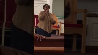 Callie Day Singing At Rising Stars Home Coming Service 7232017 [upl. by Togram]