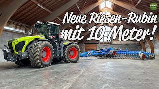 Let’s Drive Xerion  neue Lemken Rubin 101000 🤯 Agritechnica Neuheit  7810 Diaries in 4K [upl. by Brew]