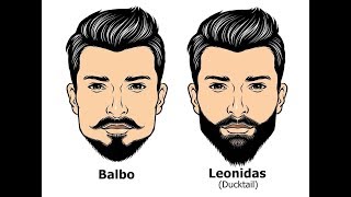 7 ESTILOS DE BARBA em quase 1 minuto 7 BEARD STYLES 2019 [upl. by Harikahs]