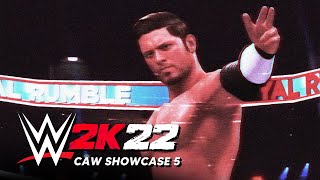 WWE 2K22 CAW Showcase 5 [upl. by Sparrow]