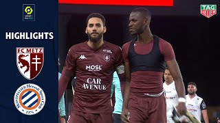 FC METZ  MONTPELLIER HÉRAULT SC 1  1  Highlights  FCM  MHSC  20202021 [upl. by Aiasi]