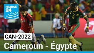 CAN2022  Cameroun  Égypte choc entre les 2 équipes les plus titrées du continent [upl. by Enomrej]