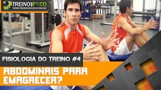 Exercícios Abdominais para Emagrecer  Fisiologia do Treino 4 [upl. by Bihas]